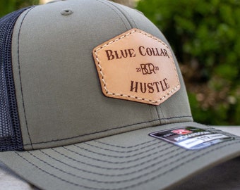 Blue Collar Hustle | Electrician Gift | Plumbers | Welder hat | Lineman | Oilfield Workers | Arborist | Equipment Operators | Steel Workers