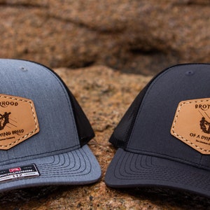 Brotherhood Of A Dying Breed, leather Patch Hat, Journeyman Lineman Hat, Lineman Gift, Linewife, Lineman Hat, Power Lineman,