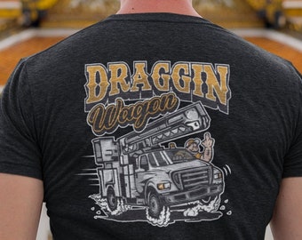 Camiseta Draggin Wagon (4 colores) Regalo para linieros/linieras