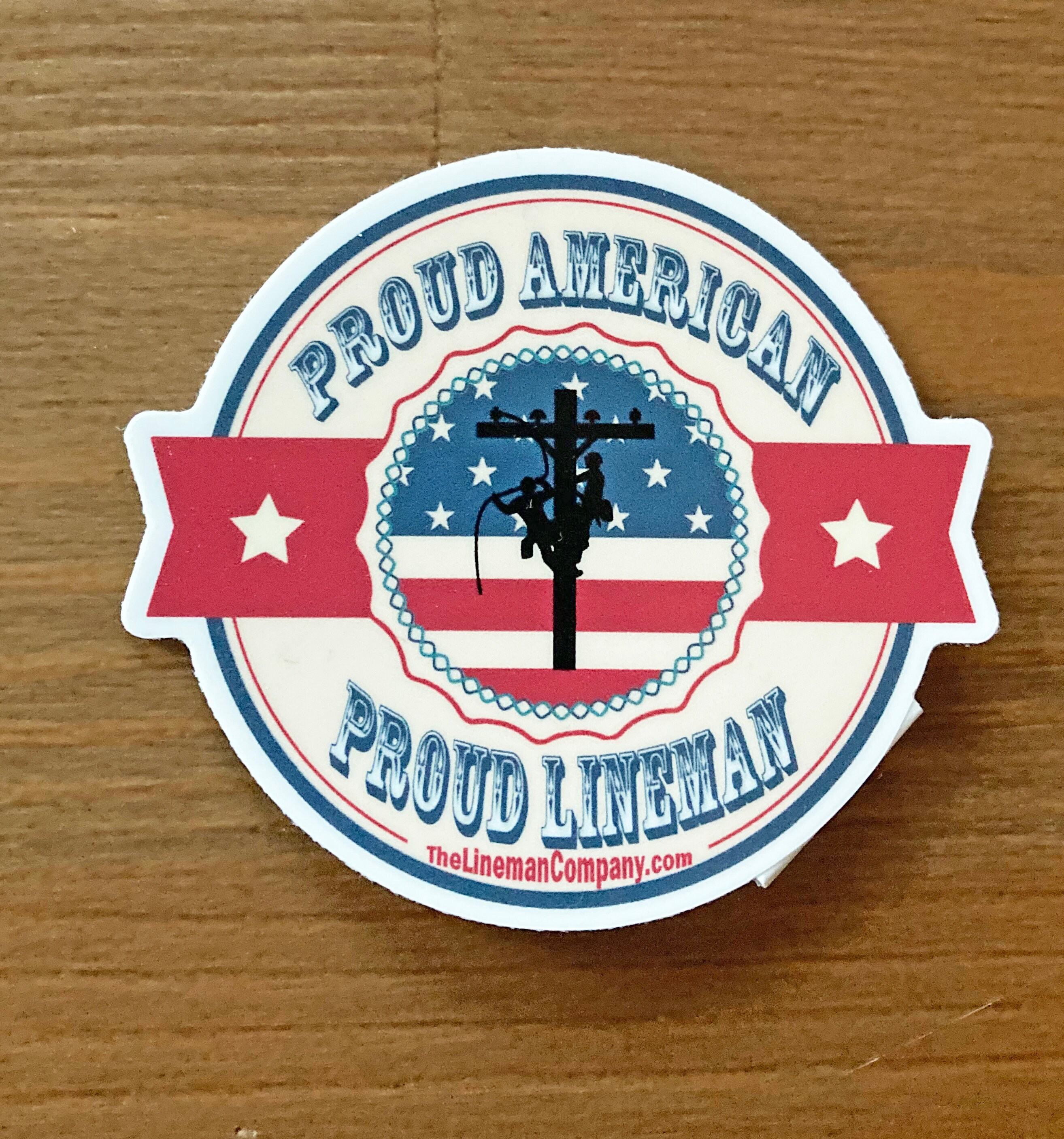 Line Man Sticker Good Proud American Proud Lineman, Lineman Sticker, Lineman Gift, Lineman ...