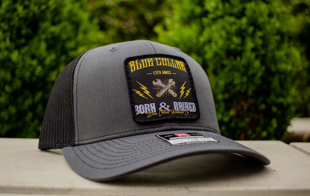 Blue Collar Born & Raised, Electrician, Electrician Gift, Electrician