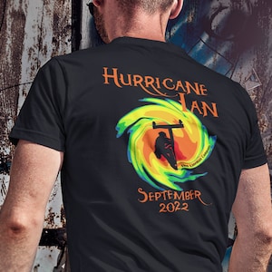 Hurricane Ian 2022 T-Shirt #2, Lineman Gift, Linewife, Journeyman Lineman, Power Lineman, Utility Lineman, Lineman Hat, Florida Storm
