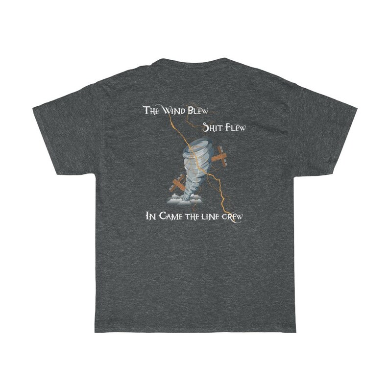 The Wind Blew Lineman T-shirt Lineman Gift Linewife - Etsy