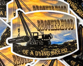 Pipeline Sticker ||  Welder Decal | Pipeline Gift | Pipeline Welder | Union Welder | Pipeline Decal | Laying Pipe | Welder Life