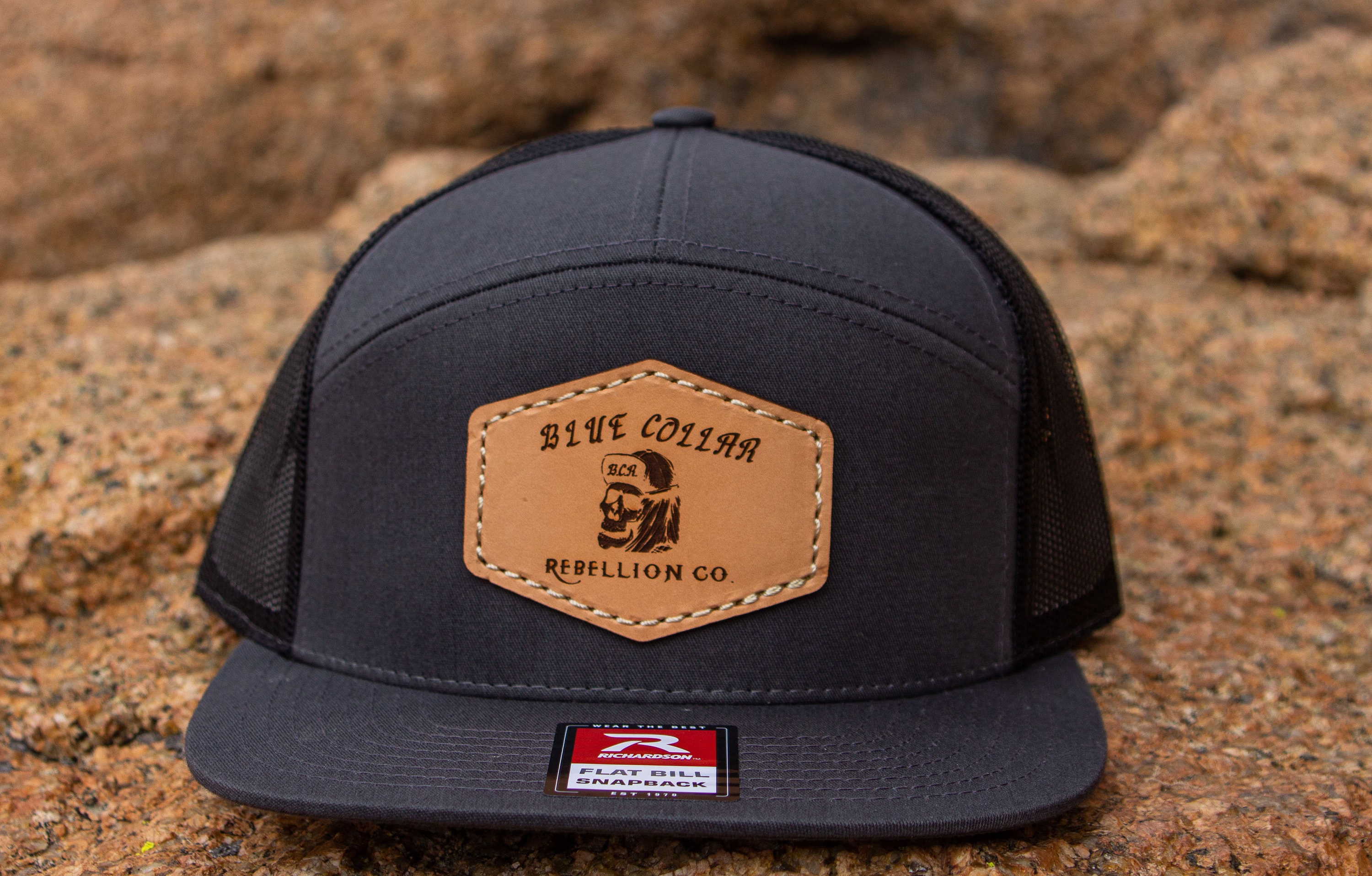 Richardson 168 Snapback Blue Collar Hat Welder Hat Pipeline Etsy