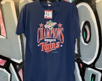 Vintage 1987 Minnesota Twins World Series Champions T-shirt