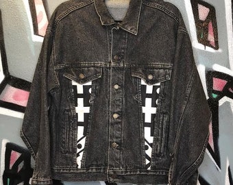 Aangepaste denim jasje