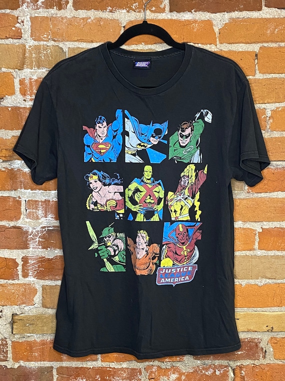 justice society of america t shirt