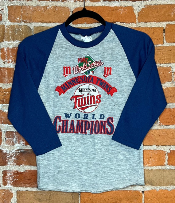 Vintage 1987 Minnesota Twins Champions Shirt