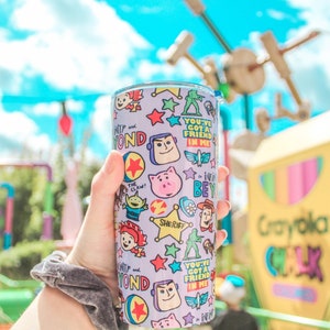 Toy Story Disney Pixar Tumbler 20oz   | Toy Story Drinkware | Toy Story Gifts | Forky Kitchen Drinkware |  Forky Gift | Buzz | Woody