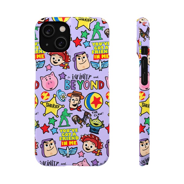 Disney-Inspired iPhone Case - Toy Story | Disney Phone Accessories | Disney Gifts | Buzz Lightyear | Pixar | To Infinity and Beyond | Woody