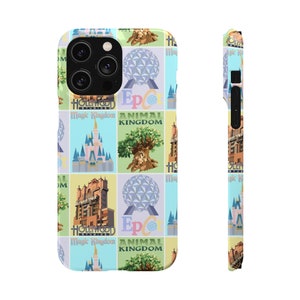 Disney-Inspired iPhone Case - Disney World Parks | Disney Phone Accessories | Gifts | Park Hopper | Epcot HollywoodStudios Animal Kingdom