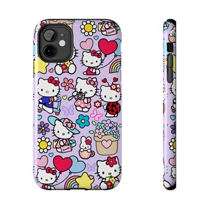 Cute Kitty iPhone Case | HK Phone Accessories | Hello Cat Gifts | Kawaii Kitty | Kitty and Friends | Cutie Girl | Cat Lover | Kitten | Japan image 4