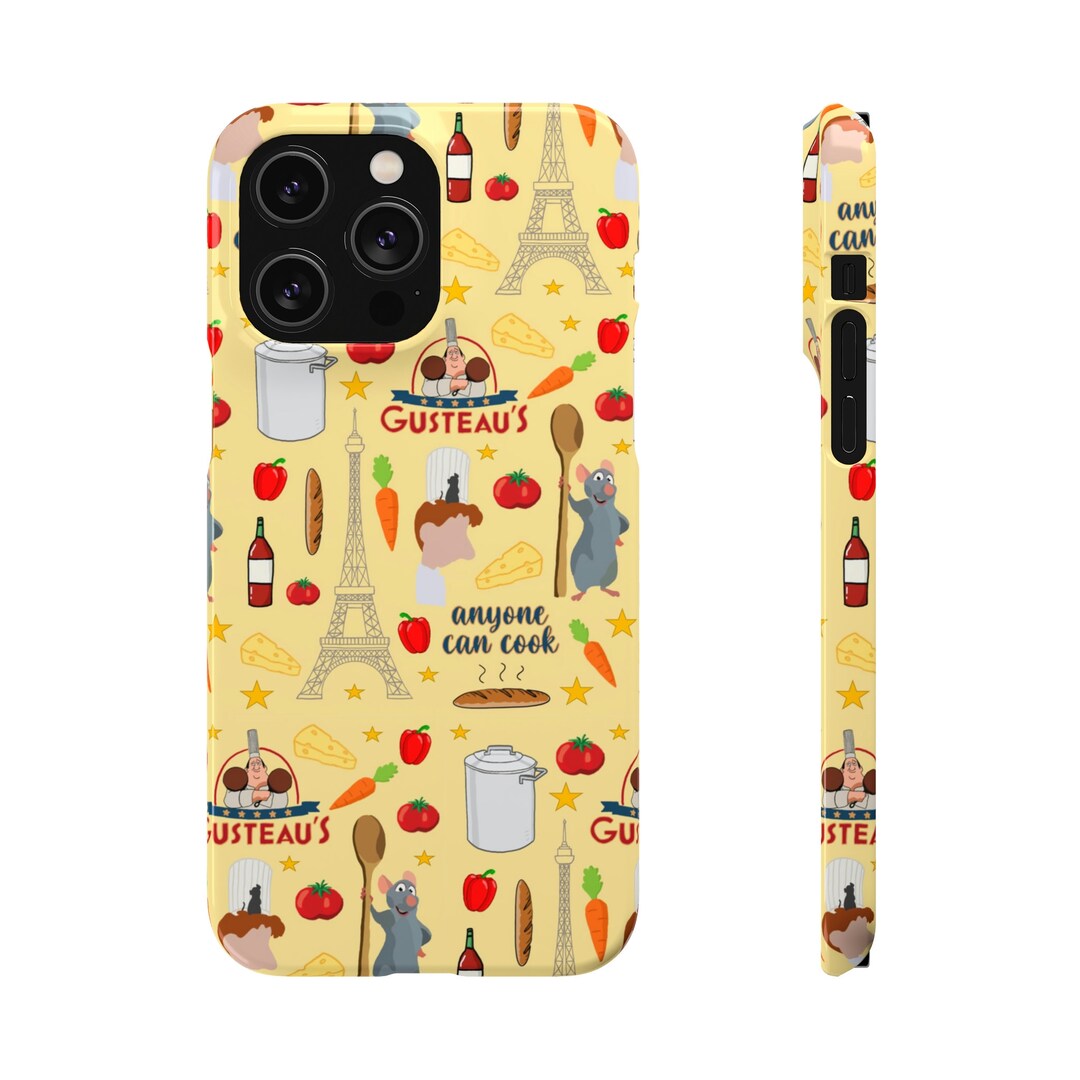 Disneyinspired iPhone Case Ratatouille Disney Phone Accessories Gifts