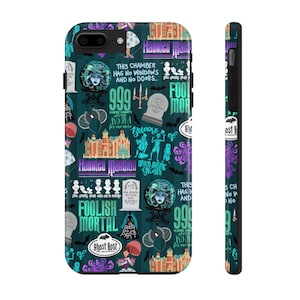 Disney-Inspired iPhone Case - Haunted Mansion | Disney Phone Accessories | Gifts | Foolish Mortal | Hitchhiking Ghosts | 999 Happy Haunts