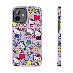 Cute Kitty iPhone Case | HK Phone Accessories | Hello Cat Gifts | Kawaii Kitty | Kitty and Friends | Cutie Girl | Cat Lover | Kitten | Japan image 5
