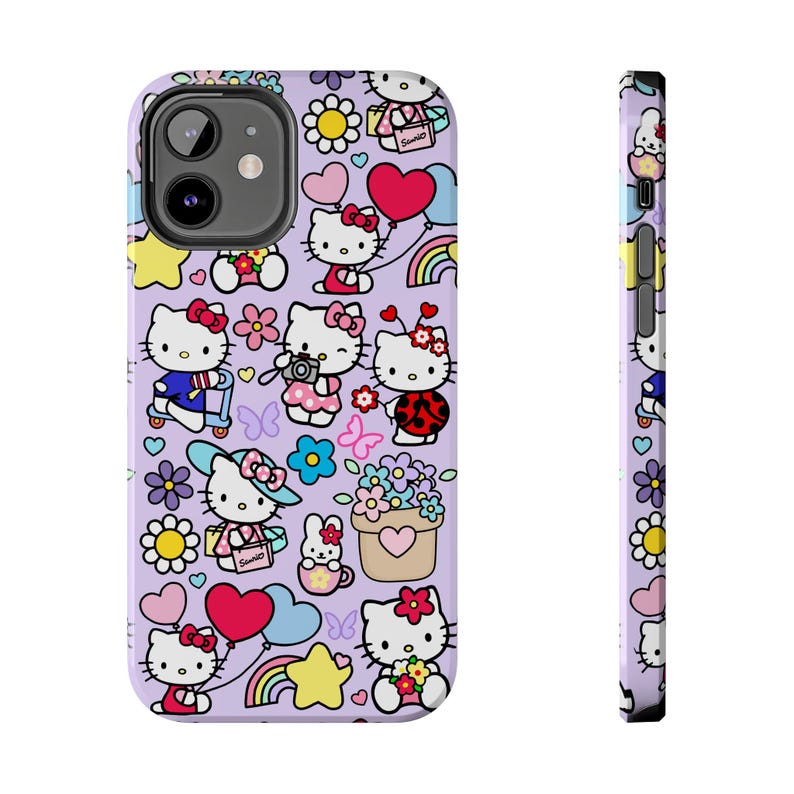 Cute Kitty iPhone Case | HK Phone Accessories | Hello Cat Gifts | Kawaii Kitty | Kitty and Friends | Cutie Girl | Cat Lover | Kitten | Japan image 5
