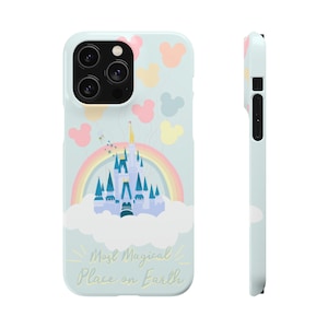 Disney-Inspired iPhone Case - Disney Magic Kingdom | Disney Phone Accessories | Disney Gifts | Most Magical Place on Earth