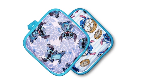 Disney-inspired Pot Holders Stitch Disney Kitchen Cookware Disney Gifts Lil  & Stitch Gifts Stitch Gifts Ohana 626 Alien 