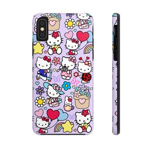 Cute Kitty iPhone Case | HK Phone Accessories | Hello Cat Gifts | Kawaii Kitty | Kitty and Friends | Cutie Girl | Cat Lover | Kitten | Japan image 2
