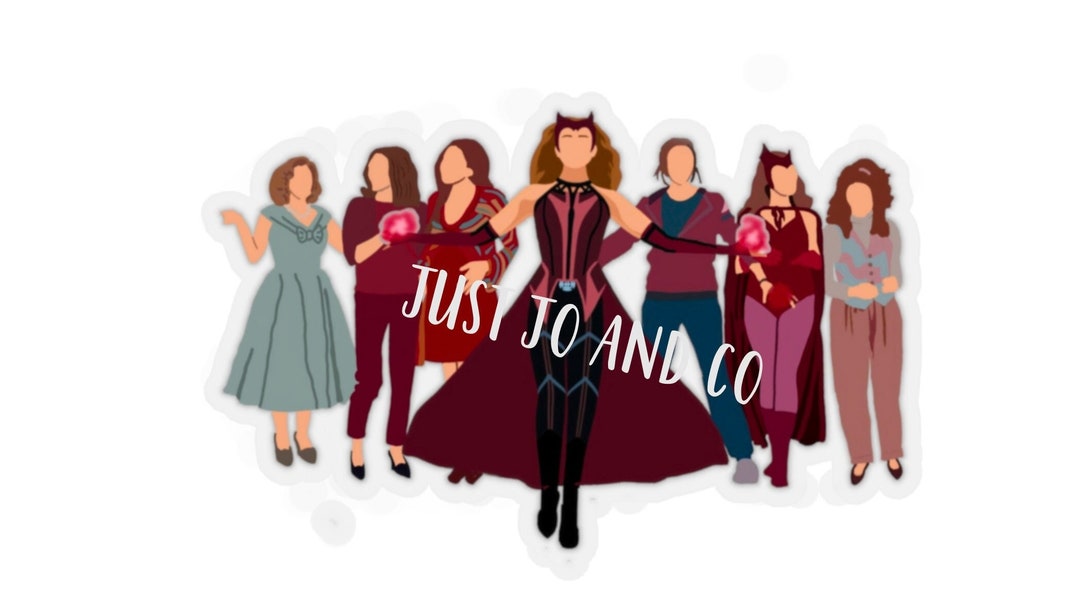 Disney-inspired Sticker - Wandavision | Disney Stickers | Gifts ...