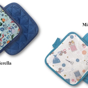 Disney-Inspired Pot Holders - Princesses | Disney Kitchen Princess Cookware | Disney Gifts | Belle | Rapunzel | Snow White | Cinderella image 6