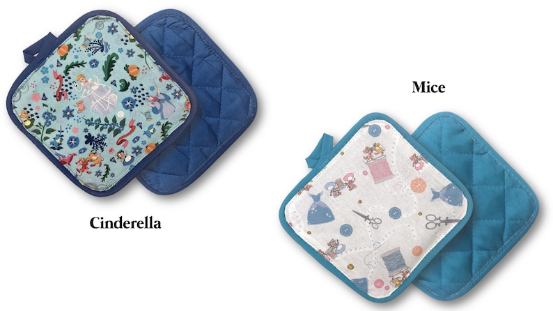 Disney-Inspired Pot Holders - Princesses | Disney Kitchen Princess Cookware | Disney Gifts | Belle | Rapunzel | Snow White | Cinderella image 6