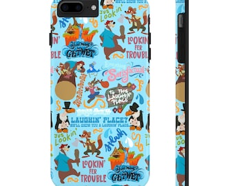 Disney-Inspired iPhone Case - Splash Mountain | Disney Phone Accessories | Gifts | Briar Rabbit Briad Fox| Laughin Place | Magic Kingdom