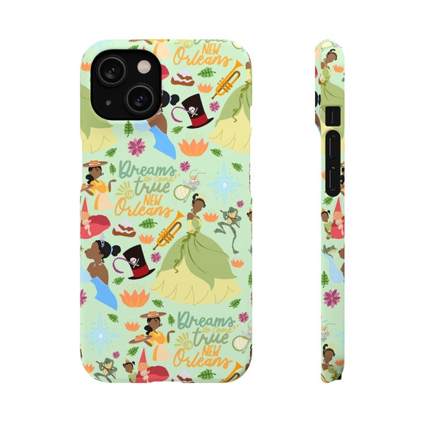 Disney-Inspired iPhone Case - Princess and The Frog | Disney Phone Accessories | Disney Gifts | Tiana | New Orleans | Bayou | Beignets