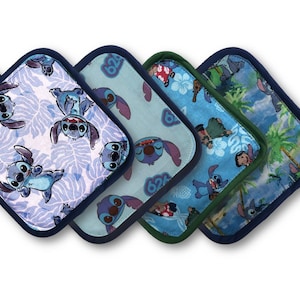 Disney-Inspired Pot Holders - Stitch | Disney Kitchen Cookware | Disney Gifts | Lil & Stitch Gifts | Stitch Gifts | Ohana | 626 | Alien