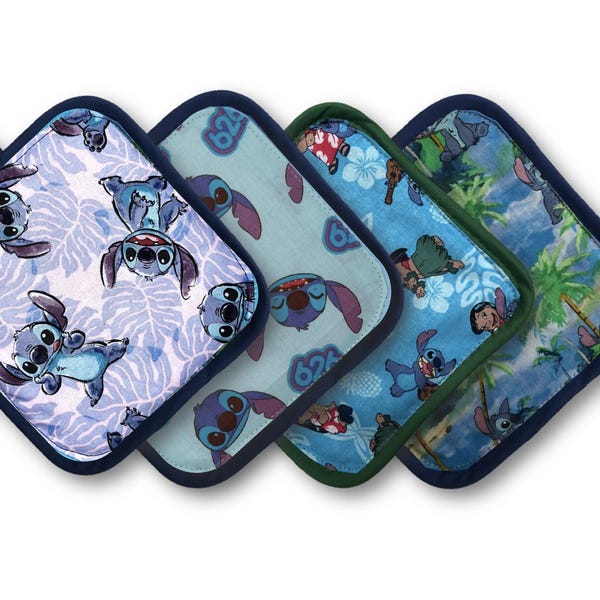 Disney-Inspired Pot Holders - Stitch | Disney Kitchen Cookware | Disney Gifts | Lil & Stitch Gifts | Stitch Gifts | Ohana | 626 | Alien