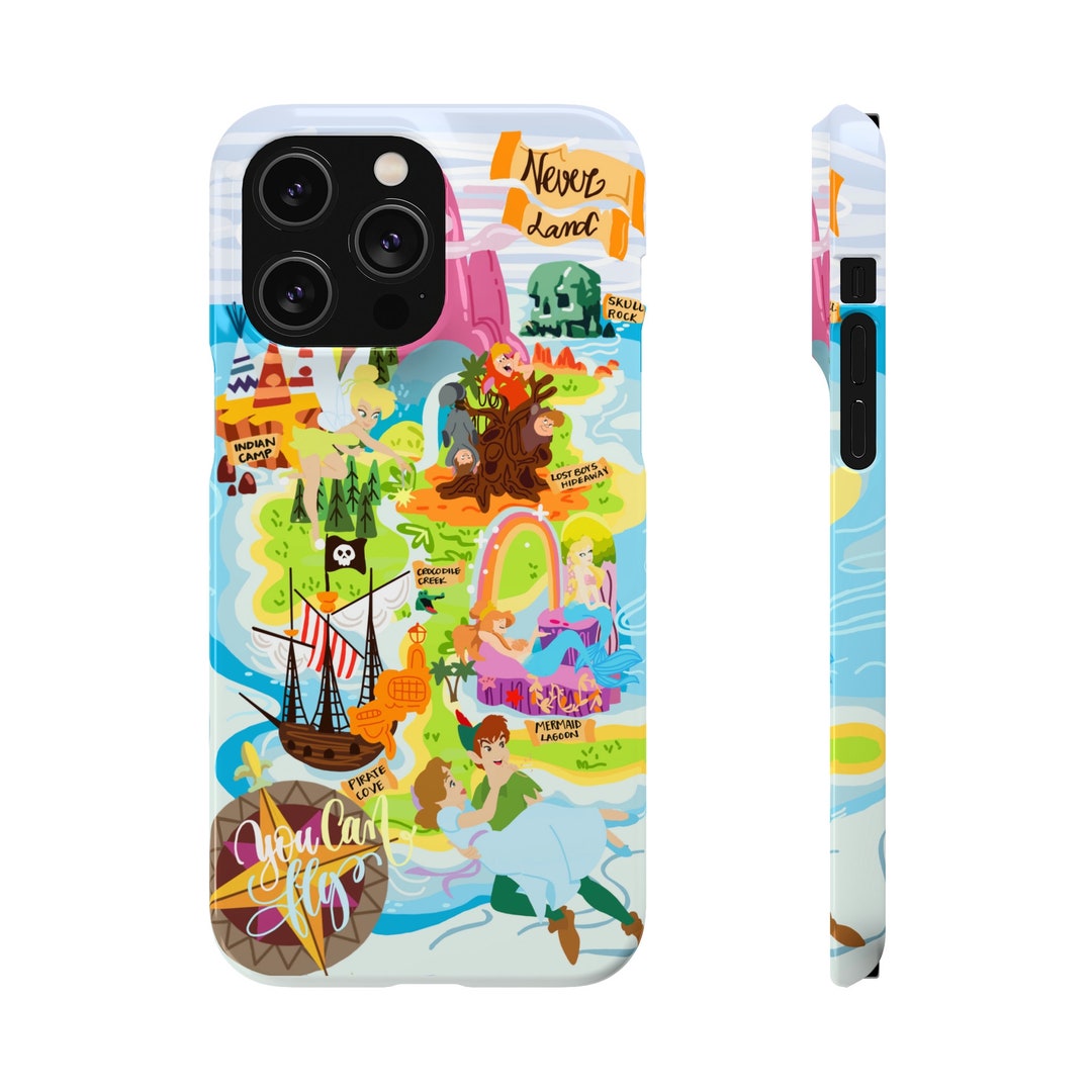 Disney Inspired iPhone Android Case Neverland Disney Phone Accessories