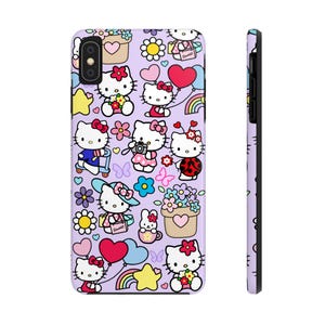 Cute Kitty iPhone Case | HK Phone Accessories | Hello Cat Gifts | Kawaii Kitty | Kitty and Friends | Cutie Girl | Cat Lover | Kitten | Japan image 3