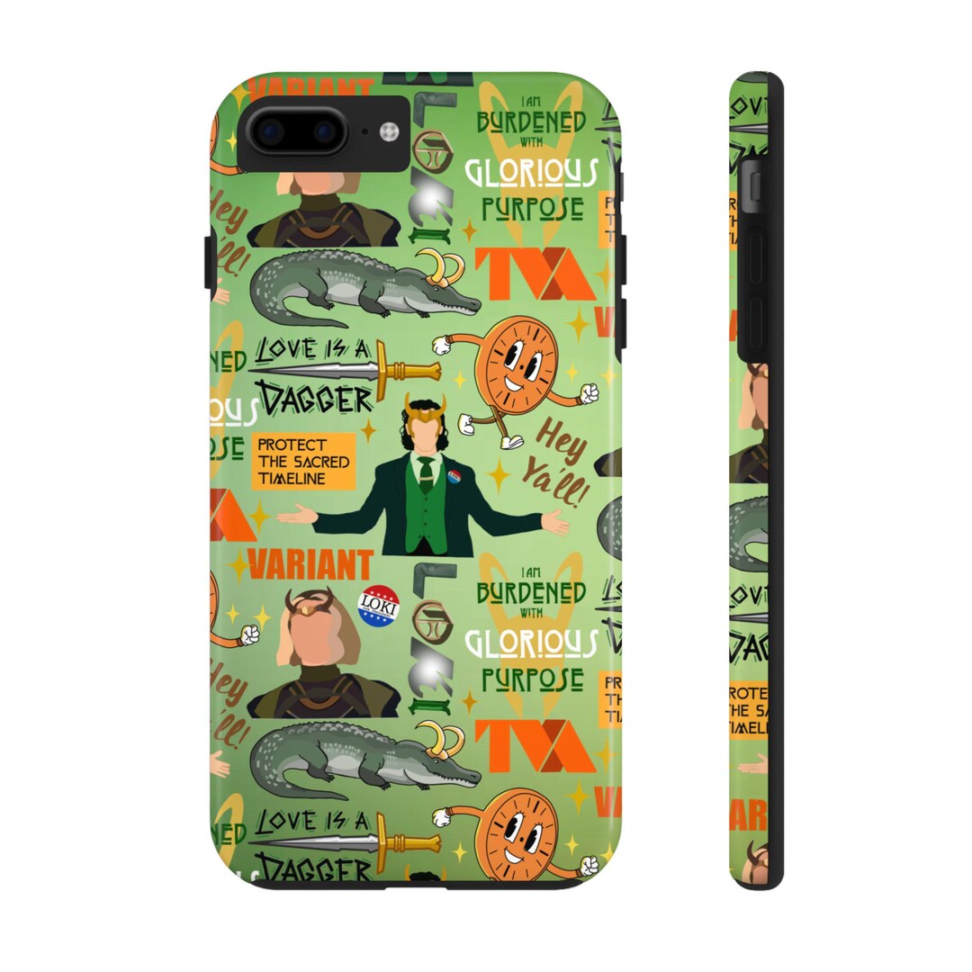 Disney-inspired iPhone Case Loki Series Disney Phone Accessories  Marvel Gifts TVA Sylvie Sacred Timeline Variants