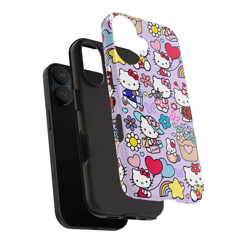 Cute Kitty iPhone Case | HK Phone Accessories | Hello Cat Gifts | Kawaii Kitty | Kitty and Friends | Cutie Girl | Cat Lover | Kitten | Japan image 7