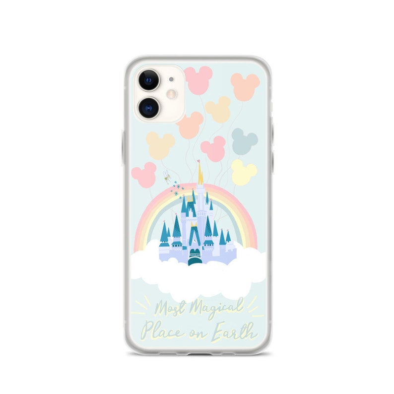 Disneyinspired Iphone Case Disney Magic Kingdom Disney Etsy