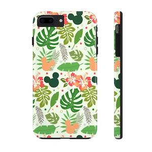 Disney-inspirerat iPhone-skal - Aulani | Disney-telefontillbehör | Disney-presenter | Hawaiiansk | Tropisk | Polynesisk | Disney Monstera