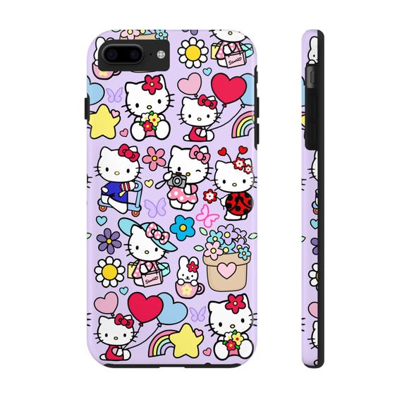 Cute Kitty iPhone Case | HK Phone Accessories | Hello Cat Gifts | Kawaii Kitty | Kitty and Friends | Cutie Girl | Cat Lover | Kitten | Japan