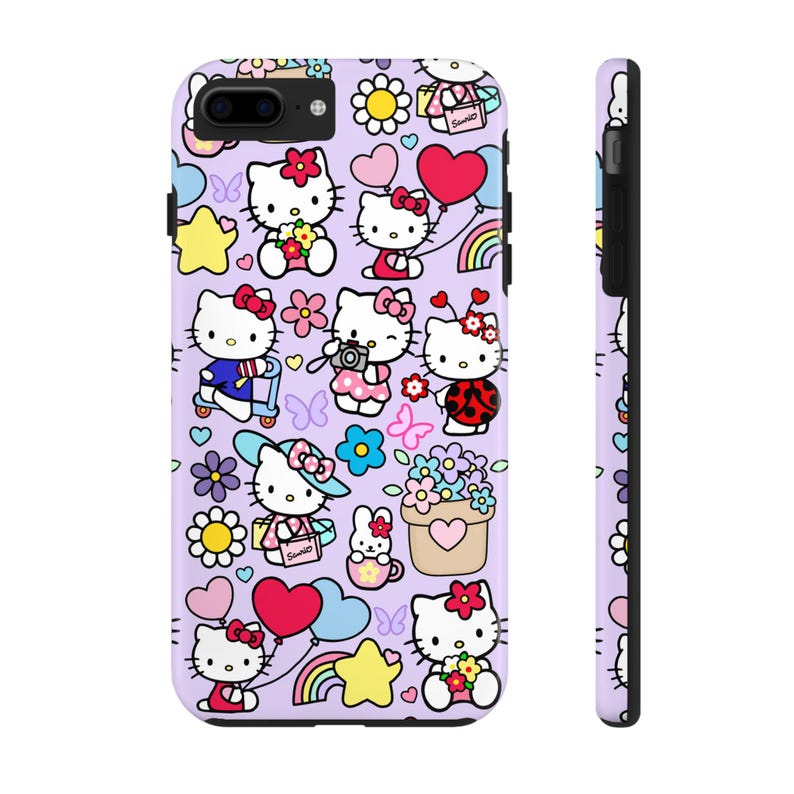 Cute Kitty iPhone Case | HK Phone Accessories | Hello Cat Gifts | Kawaii Kitty | Kitty and Friends | Cutie Girl | Cat Lover | Kitten | Japan image 1