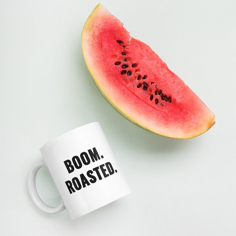 boom roasted coffee mug boom roasted coffee mug