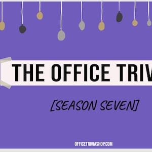 The Office Season 7 Pack A Trivia game | Powerpoint / Excel Trivia Game | TV Show Trivia Game | *DIGITAL DOWNLOAD*
