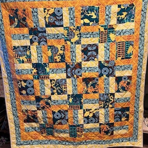 Multicolor Lap Quilt