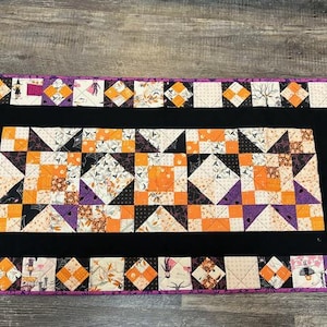 Halloween Quilted Table Runner