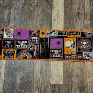 Quilted Halloween Table Runner