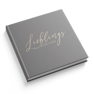 itenga Gästebuch "Lieblingsmenschen" Freundebuch 88 Seit...