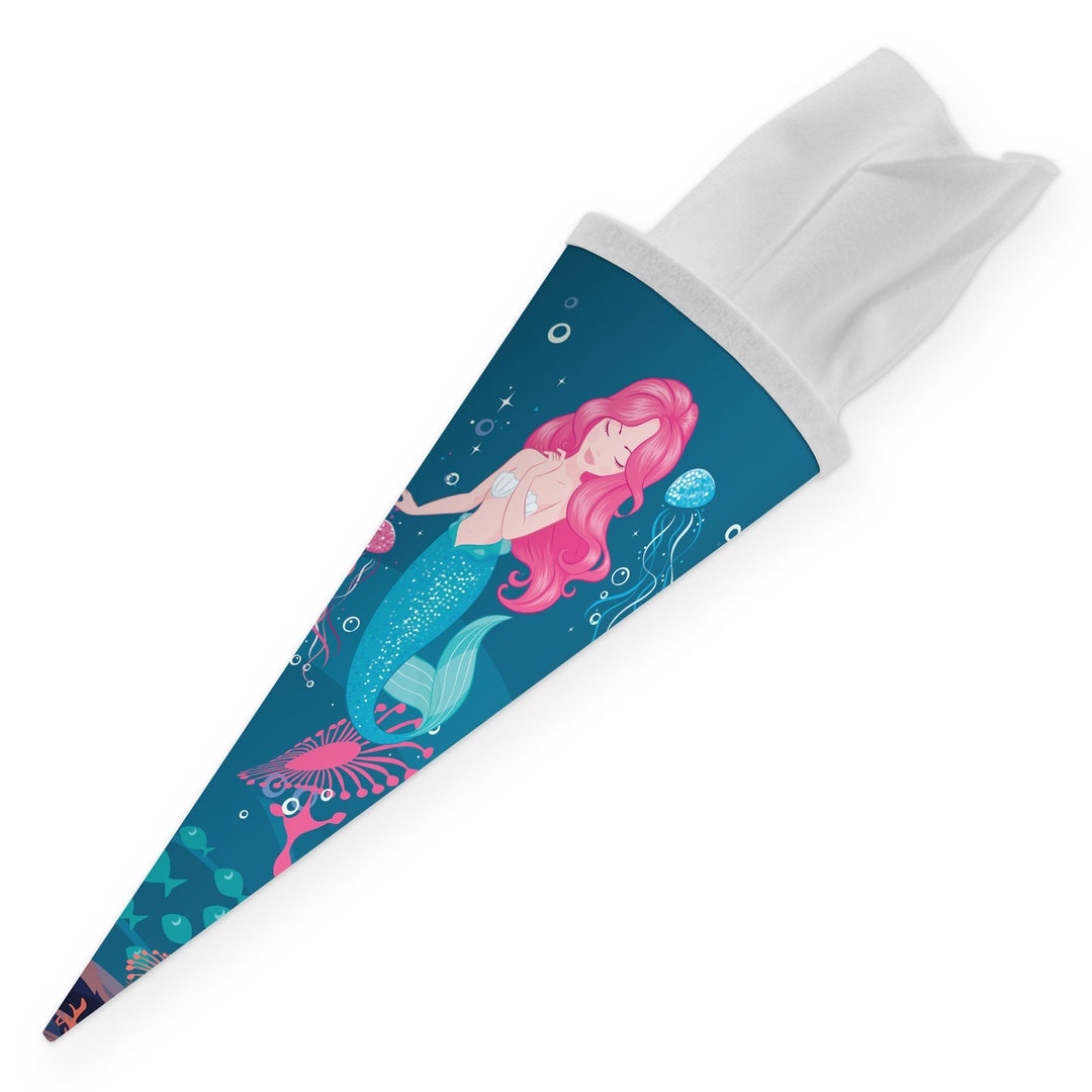 Itenga Geschwister Schultüte 35cm Meerjungfrau