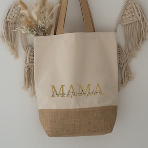 Personalized tote bag Mother's Day gift for mom Gift for best mom Gift for grandma Godmother gift Gift idea for Mother's Day Mama