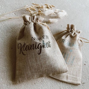 Personalized jute bag | Gift idea Educator Teacher | Wichtelgeschenk | Christmas Gift Packaging | Jute bag for packaging