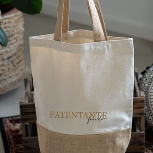 Personalized tote bag Mother's Day gift for mom Gift for best mom Gift for grandma Godmother gift Gift idea for Mother's Day Patentante