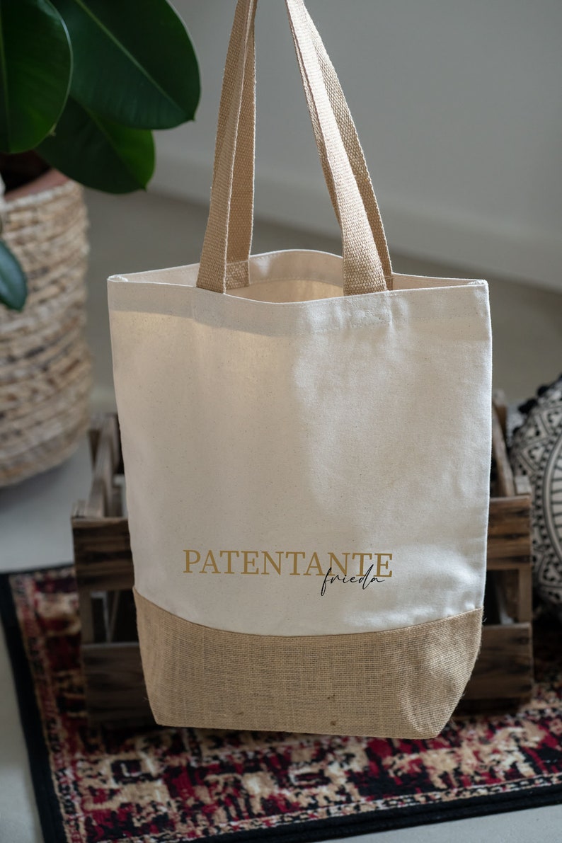 Personalized tote bag Mother's Day gift for mom Gift for best mom Gift for grandma Godmother gift Gift idea for Mother's Day Patentante